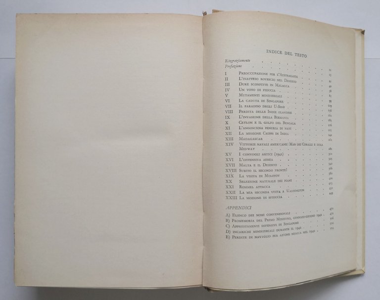 IL GIAPPONE ALL'ATTACCO di Winston Churchill 1951 Mondadori Libro II …