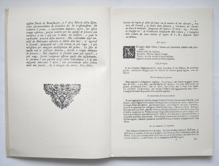 IL GIARDINIERO FRANCESE di René Dahauron 1979 Vivarelli reprint libro …