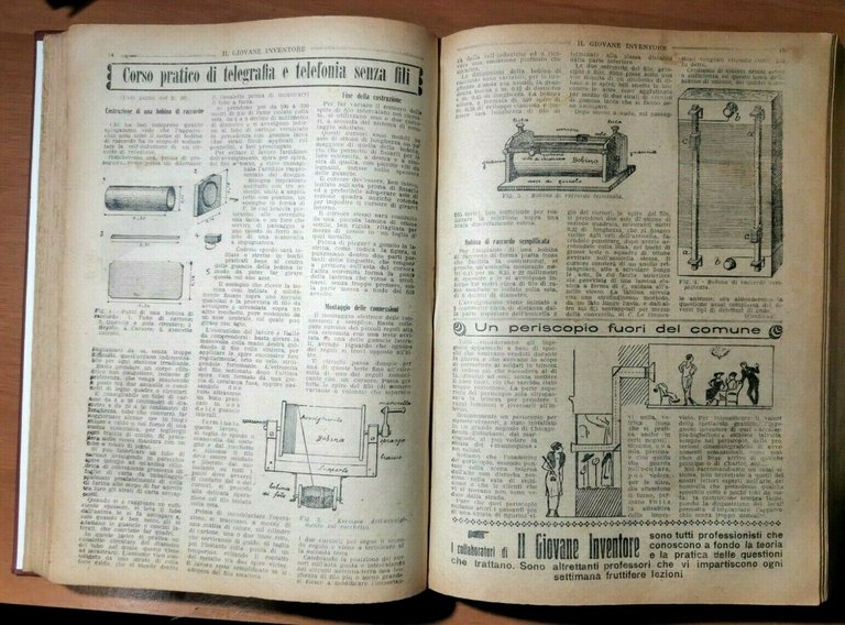 IL GIOVANE INVENTORE annata completa anno I 1925 rivista vintage …