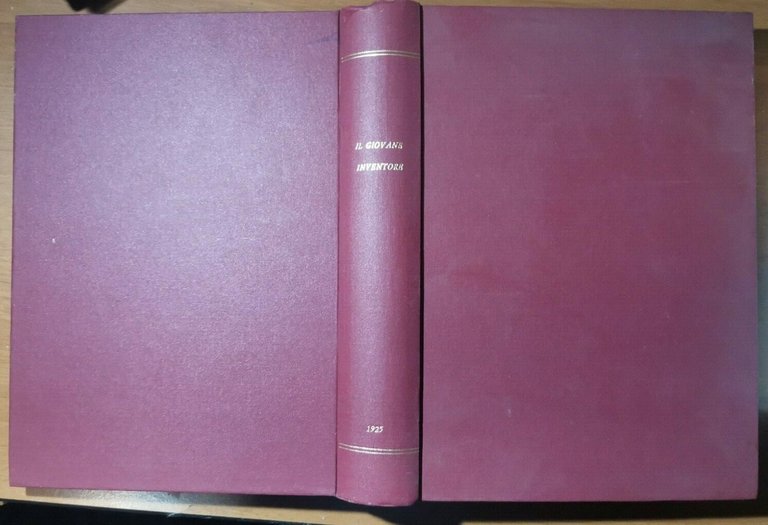 IL GIOVANE INVENTORE annata completa anno I 1925 rivista vintage …
