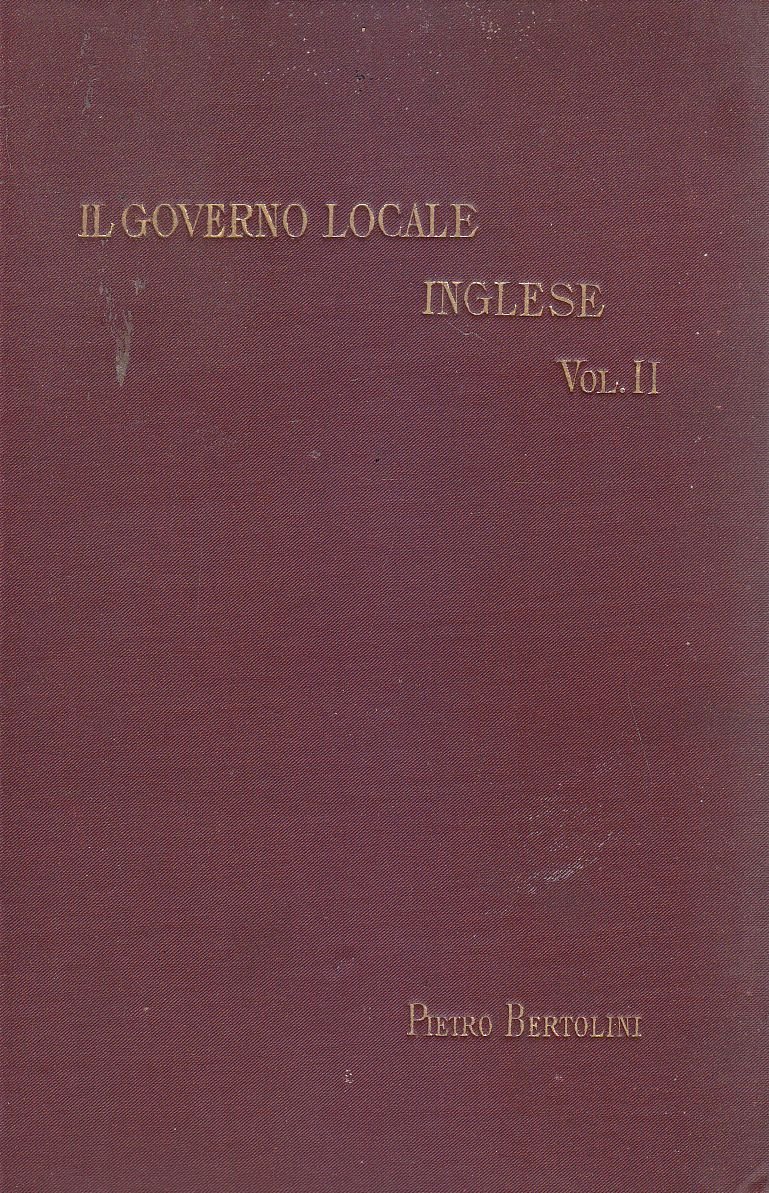 Il Governo Locale Inglese e le sue relazioni con la …