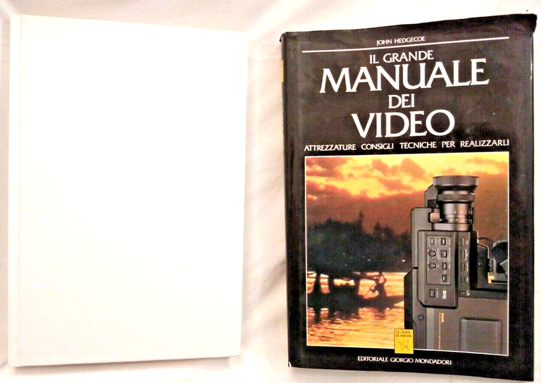 IL GRANDE MANUALE DEI VIDEO di John Hedgecoe 1991 Mondadori