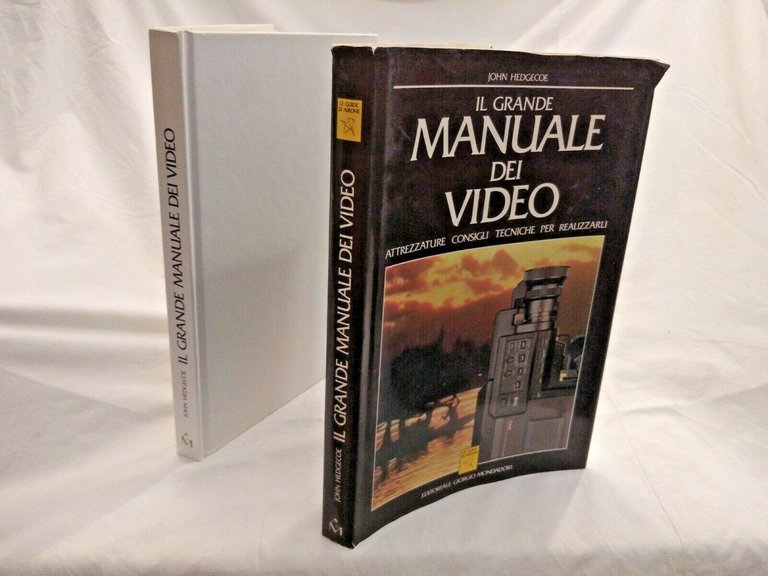 IL GRANDE MANUALE DEI VIDEO di John Hedgecoe 1991 Mondadori