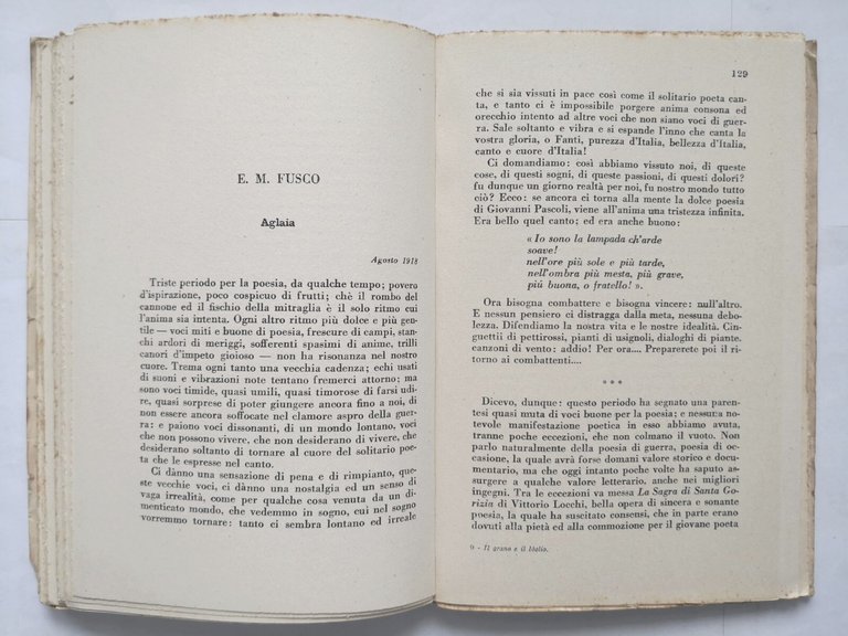 IL GRANO E IL LOGLIO prose letteratura di Giovanni Tanzarella …