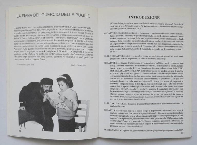 IL GUERCIO DELLE PUGLIE di Gino Locaputo 1988 Il Teatro …
