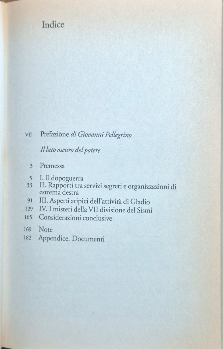 IL LATO OSCURO DEL POTERE di Giuseppe De Lutiis 1996 … | Immagine principale