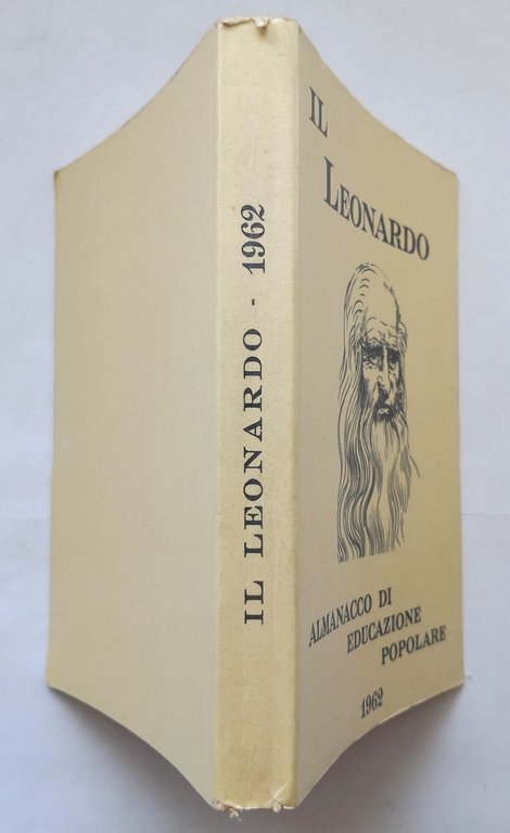IL LEONARDO almanacco di educazione popolare 1962 libro ente biblioteche
