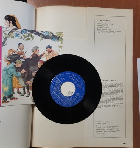 IL LIBRICCINO MAGICO di Bechstein FIABE SONORE 52 Fabbri + …