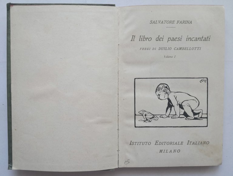 IL LIBRO DEI PAESI INCANTATI volume I di Salvatore Farina …