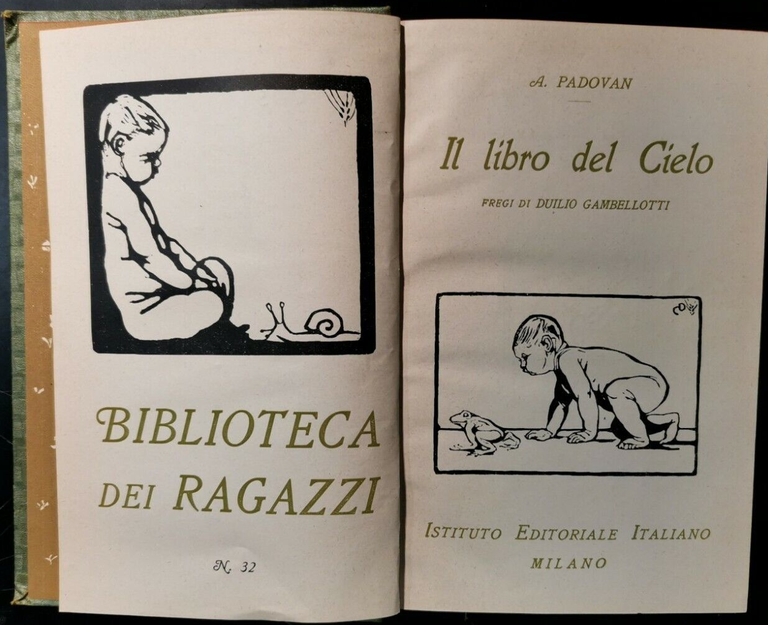 IL LIBRO DEL CIELO di Padovan illustrato biblioteca dei ragazzi …