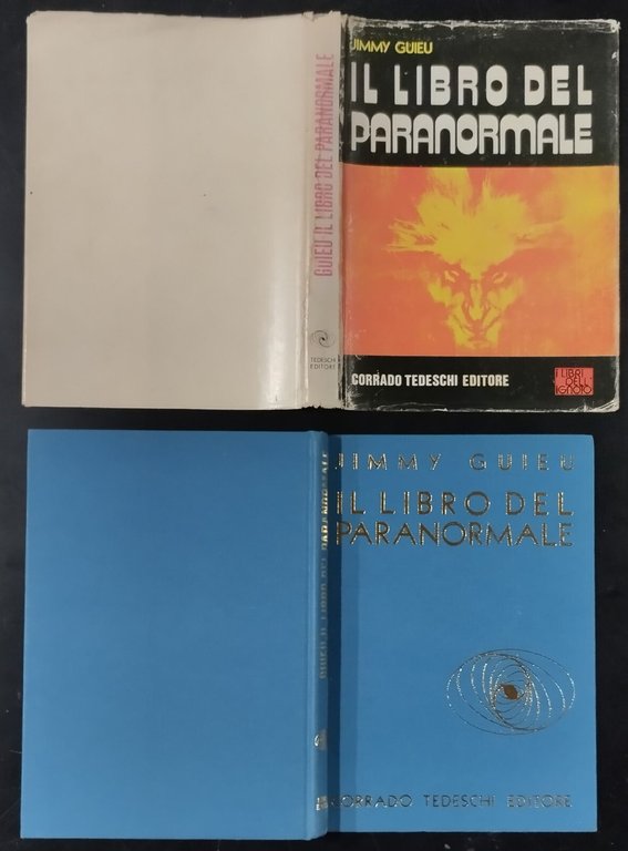 IL LIBRO DEL PARANORMALE di Jimmy Guieu 1973 Tedeschi Libro …