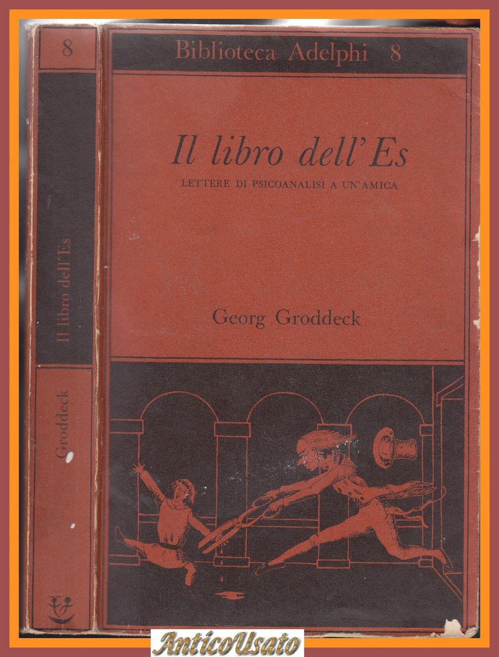 IL LIBRO DELL'ES lettere di psicoanalisi a un'amica Georg Groddeck …