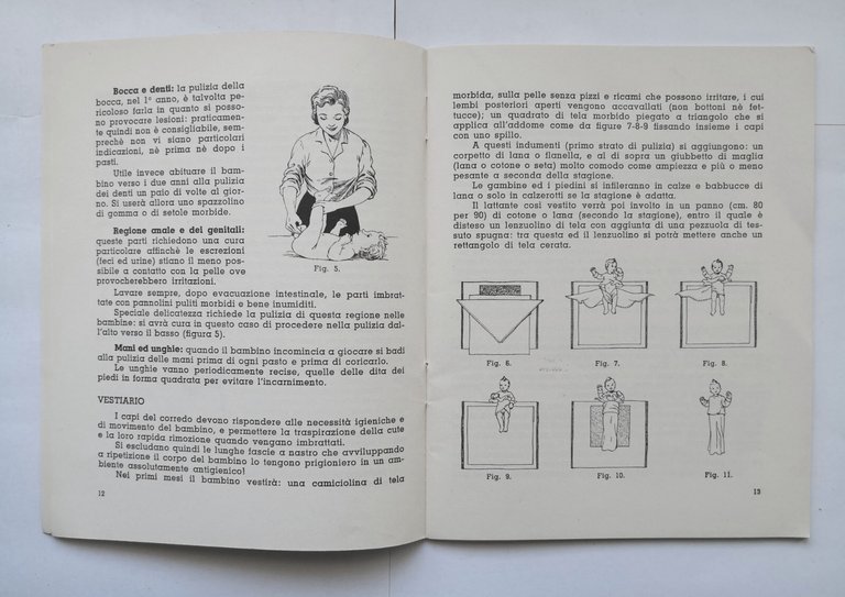 IL LIBRO DELLA MAMMA consigli pratici per bambino 1954 Polenghi …