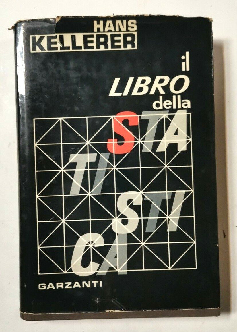 IL LIBRO DELLA STATISTICA di Hans Kellerer 1963 Garzanti libro …