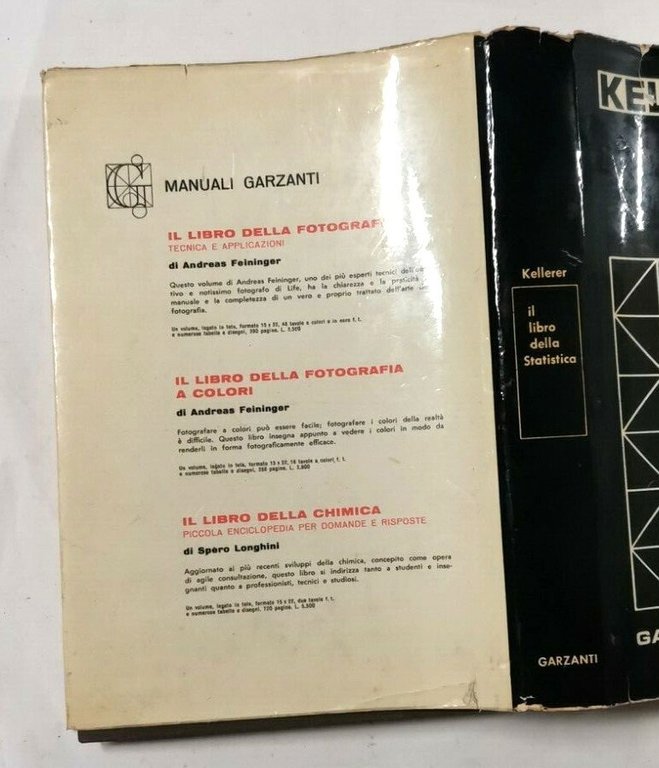 IL LIBRO DELLA STATISTICA di Hans Kellerer 1963 Garzanti libro …