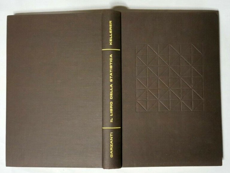 IL LIBRO DELLA STATISTICA di Hans Kellerer 1963 Garzanti libro …