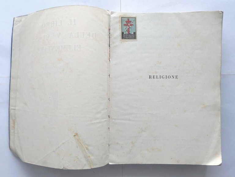 IL LIBRO DELLA V CLASSE ELEMENTARE 1930 La Libreria dello …