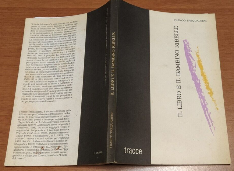 IL LIBRO E IL BAMBINO RIBELLE dI Franco Trequadrini 1988 …