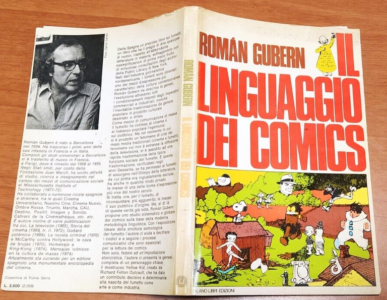 IL LINGUAGGIO DEI COMIX di Roman Guber 1976 Milano Libri …
