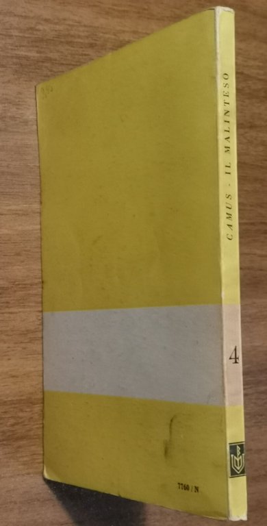 IL MALINTESO tragedia in 3 atti di Albert Camus 1947 …