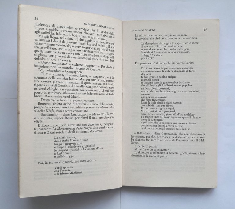 IL MANICHINO DI VIMINI di Anatole France 1976 Einaudi libro …