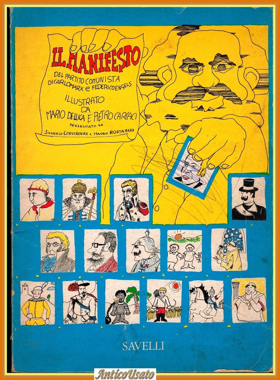 IL MANIFESTO DI MARX ED ENGELS illustrato da Mario De …