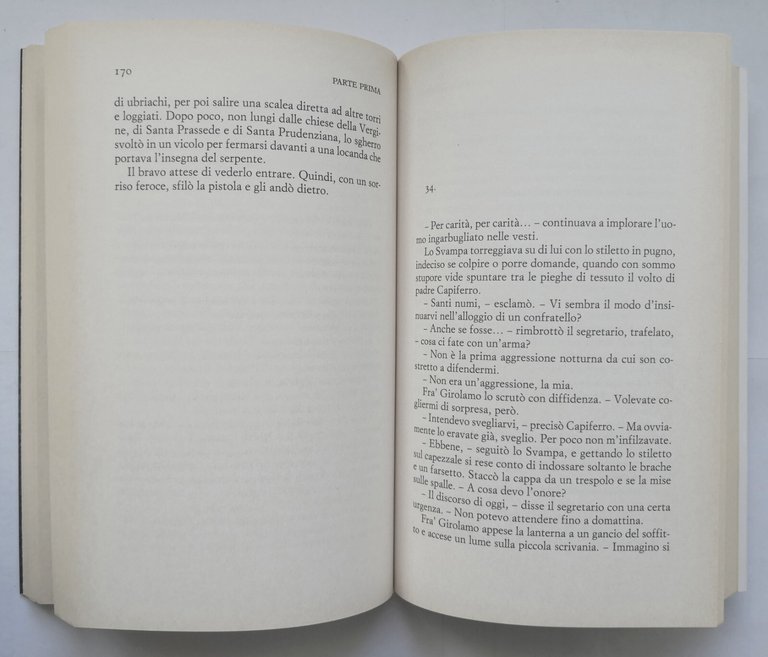 IL MARCHIO DELL'INQUISITORE di Marcello Simoni 2016 Einaudi Libro romanzo