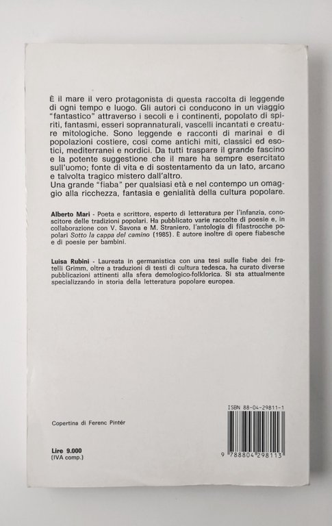 IL MARE E LE SUE LEGGENDE di Mari e Rubini …