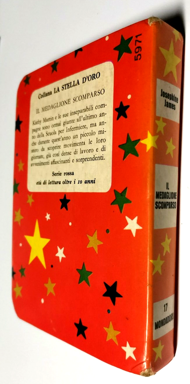 IL MEDAGLIONE SCOMPARSO di Josephine James 1967 Mondadori stella d'oro …