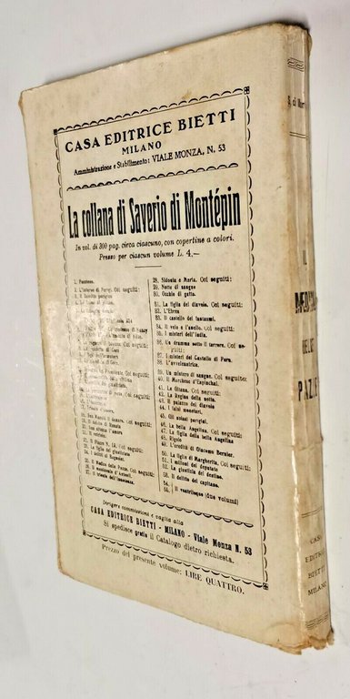 IL MEDICO DELLE PAZZE di Saverio di Montepin. - Bietti …