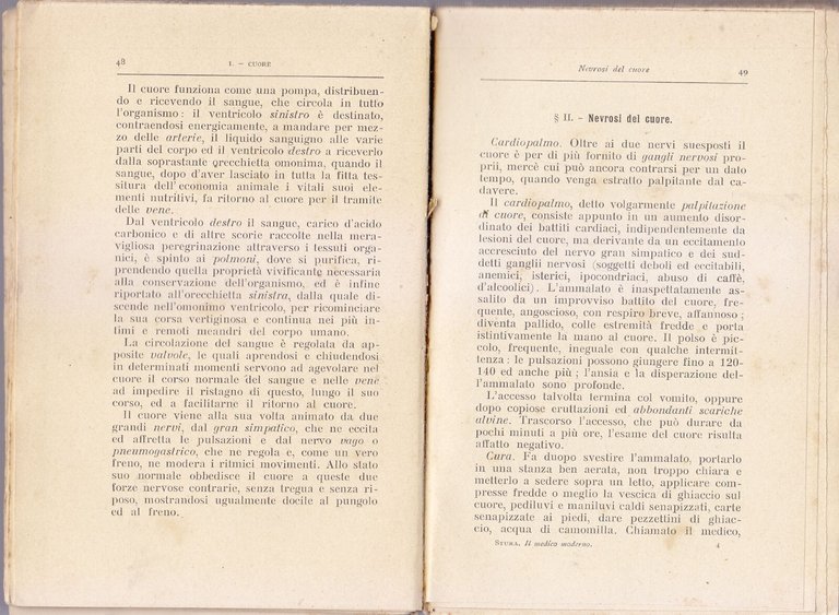 IL MEDICO MODERNO NELLE FAMIGLIE di Francesco Stura 1912 Treves …