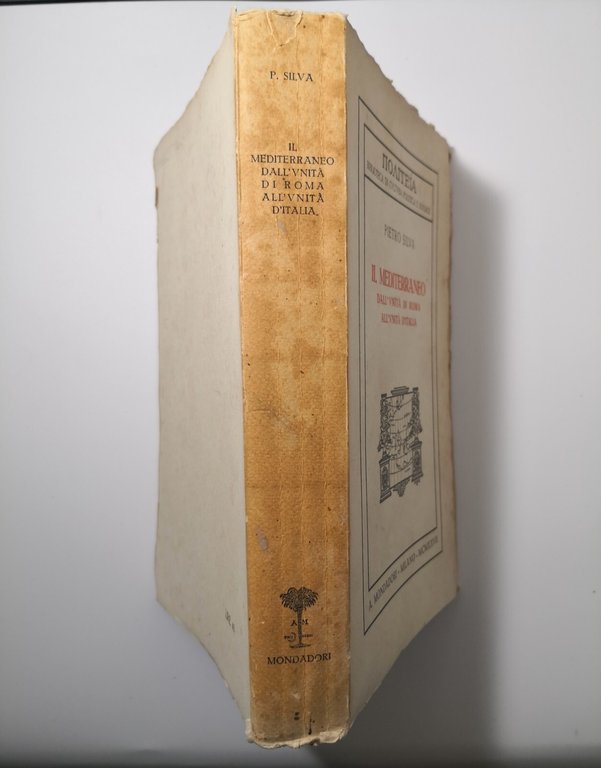 IL MEDITERRANEO di Pietro Silva 1927 Mondadori dall'unità di Roma …