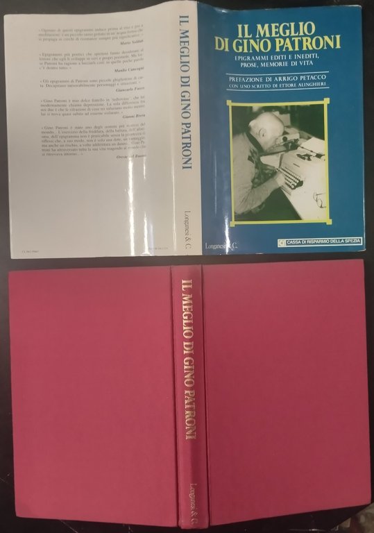 IL MEGLIO DI GINO PATRONI 1993 Longanesi Libro epigrammi editi …
