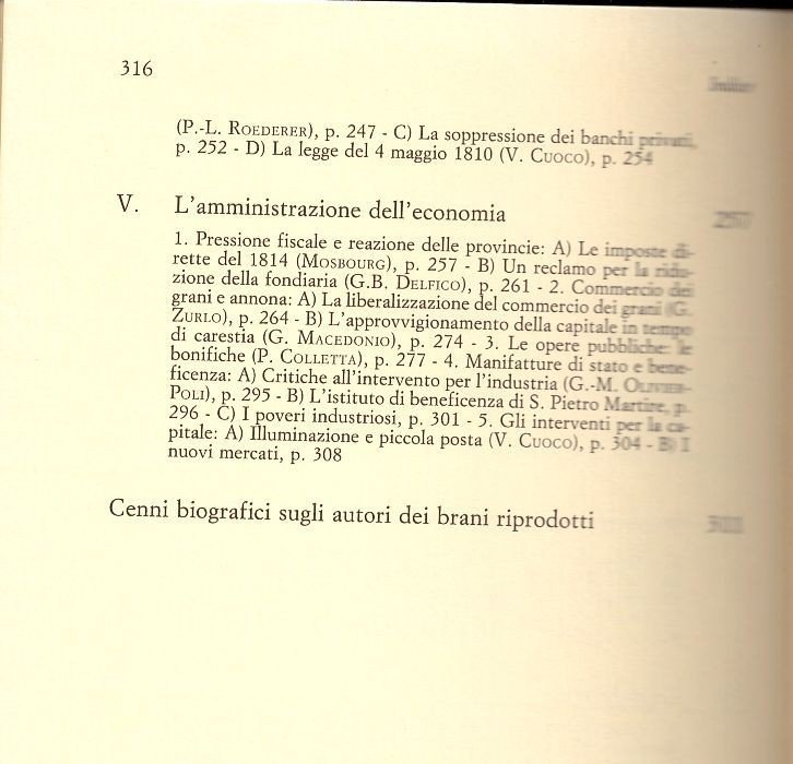 IL MEZZOGIORNO AGLI INIZI DELL’800 il decennio francese 1992 Laterza …