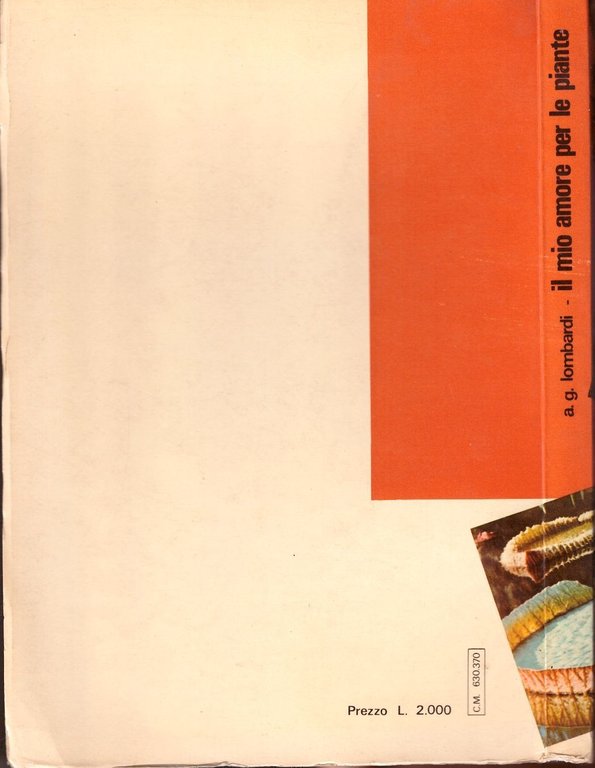 IL MIO AMORE PER LE PIANTE di A G Lombardi …
