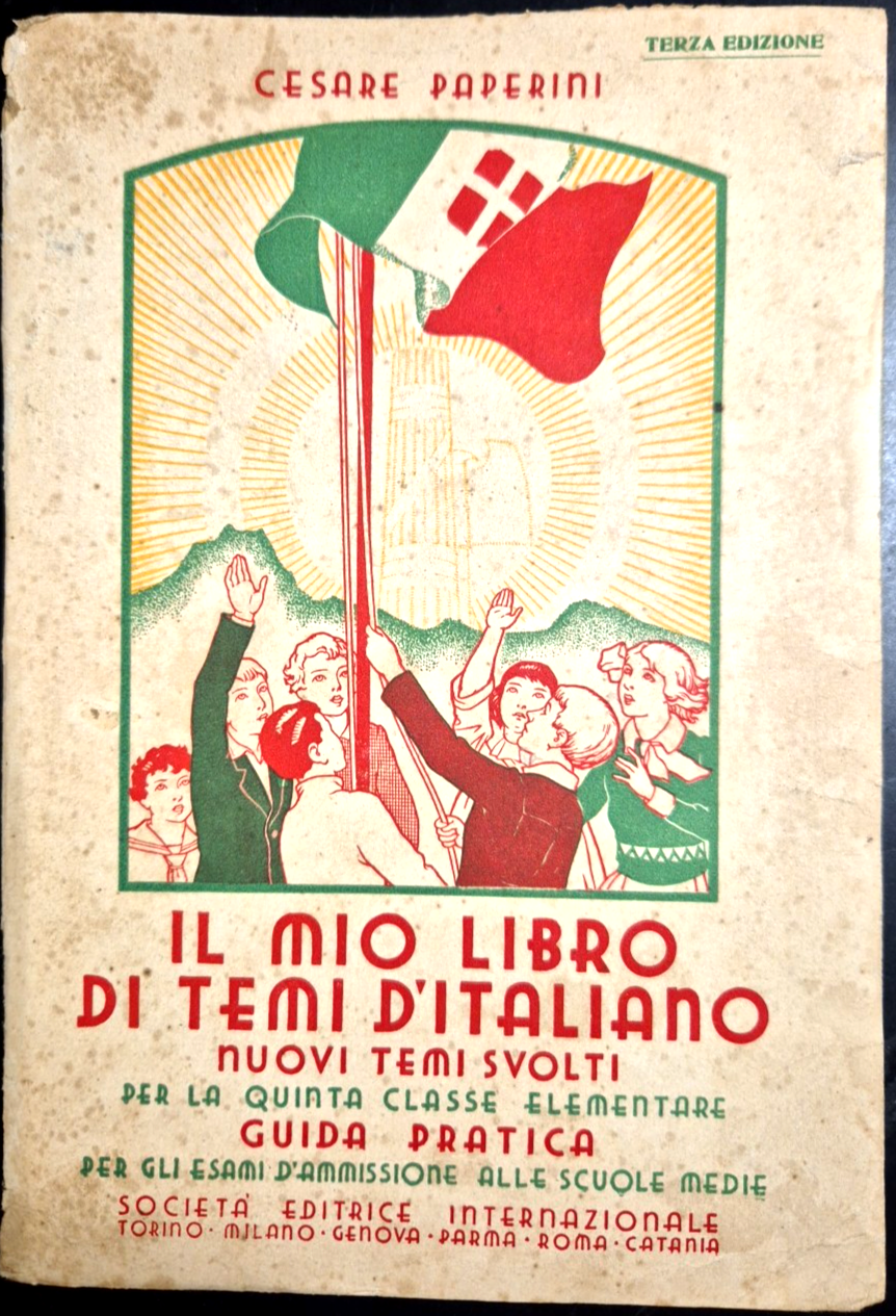 IL MIO LIBRO DI TEMI D'ITALIANO Cesare Paperini Quinta Classe …