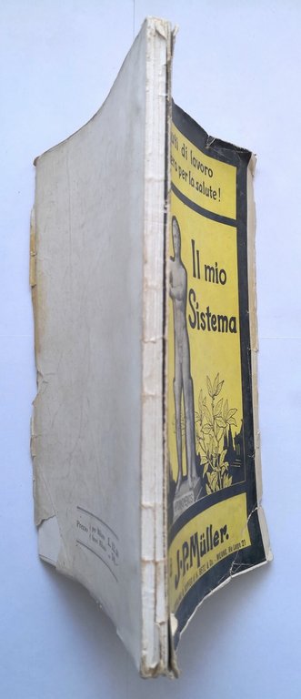 IL MIO SISTEMA di Muller 1929 Sperling e Kupfer Libro …