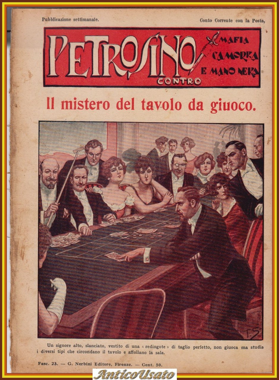 IL MISTERO DEL TAVOLO DA GIOUCO Petrosino contro mafia camorra …
