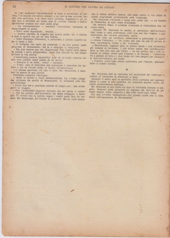 IL MISTERO DEL TAVOLO DA GIOUCO Petrosino contro mafia camorra …
