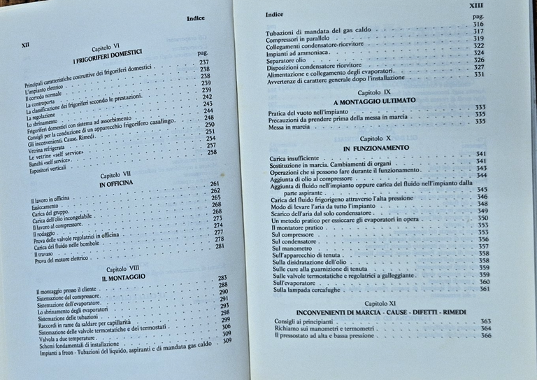 IL MONTATORE RIPARATORE CONDUTTORE FRIGORISTA di Antonio Marino 1990 Hoepli … | Immagine Gallery 6