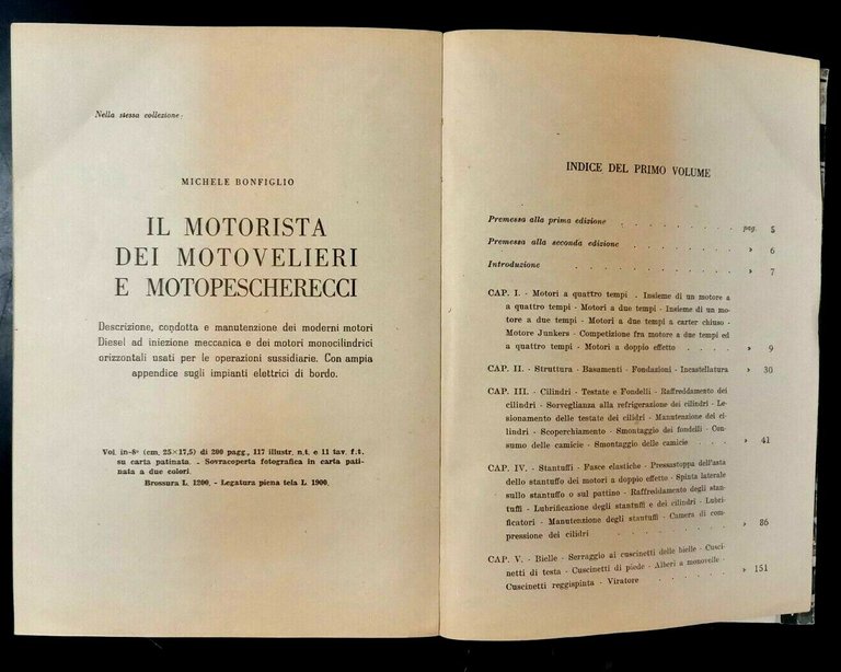 IL MOTORE DIESEL IN AZIONE volume 1 di Michele Bonfiglio …