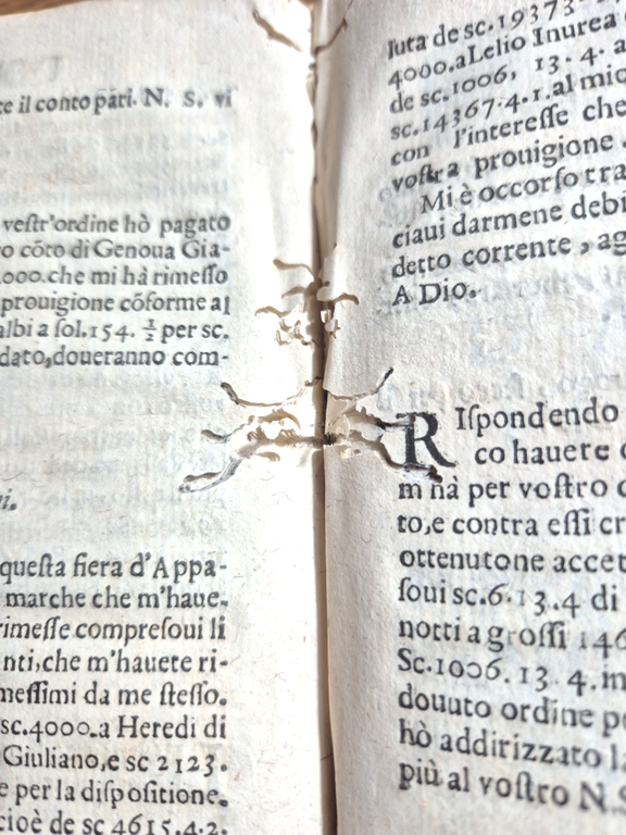 IL NEGOTIANTE di Gio Domenico Peri 1638 Calenzano Genova Libro …