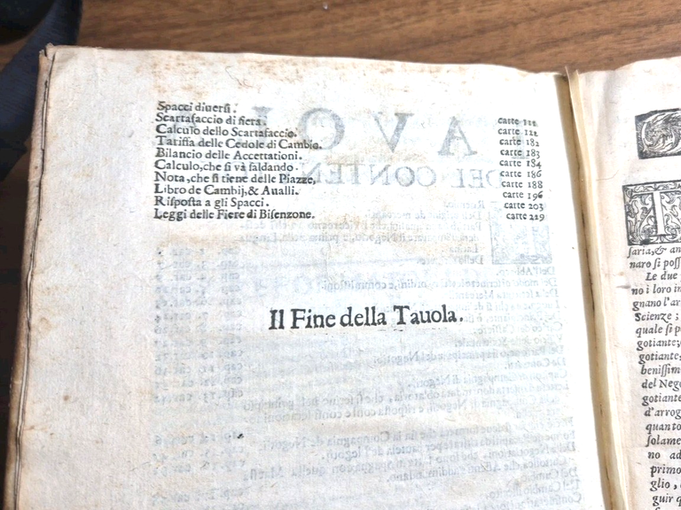 IL NEGOTIANTE di Gio Domenico Peri 1638 Calenzano Genova Libro …