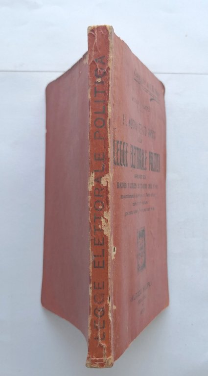 IL NUOVO TESTO UNICO DELLA LEGGE ELETTORALE POLITICA 1913 Hoepli …
