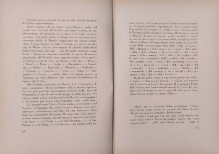 IL PAESE DELL'AVVENIRE di Francesco Bianco 1922 Mondadori Libro Brasile