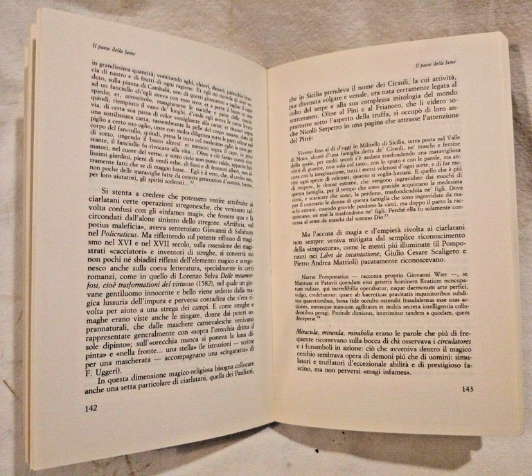 IL PAESE DELLA FAME di Piero Camporesi Il Mulino Intersezioni …