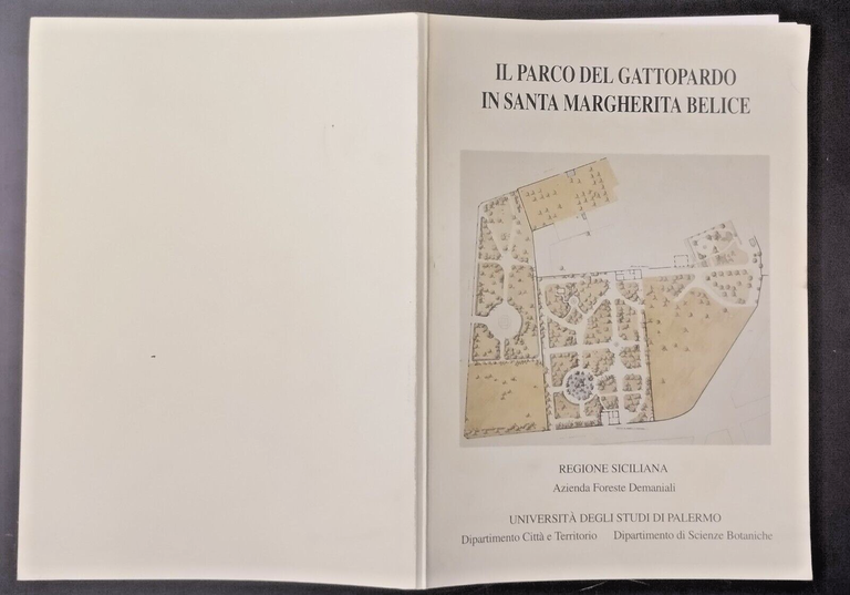 IL PARCO DEL GATTOPARDO IN SANTA MARGHERITA BELICE 1995 Regione …