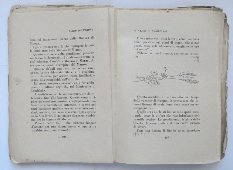 IL PAZZO DI CANDALAÒR Guido Da Verona 1932 Editrice Lombarda …