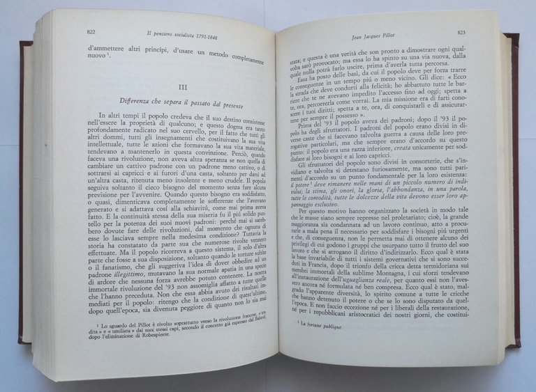 IL PENSIERO SOCIALISTA 1791 1848 di Gian Mario Bravo 1971 …