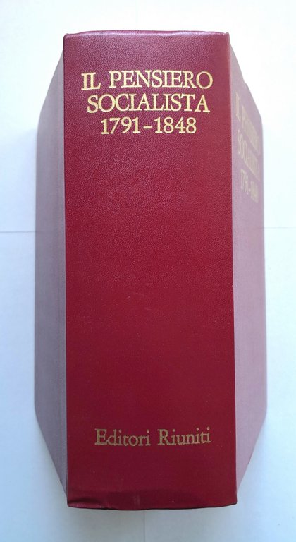 IL PENSIERO SOCIALISTA 1791 1848 di Gian Mario Bravo 1971 …